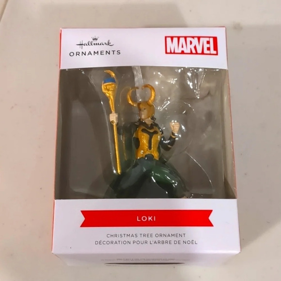 Hallmark Christmas Ornament Marvel Loki NWT - Picture 4 of 5